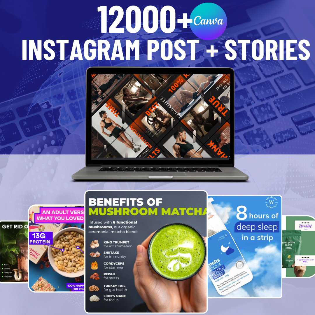 The Don Luxe Instagram Content Suite: 12,000 Elite Templates