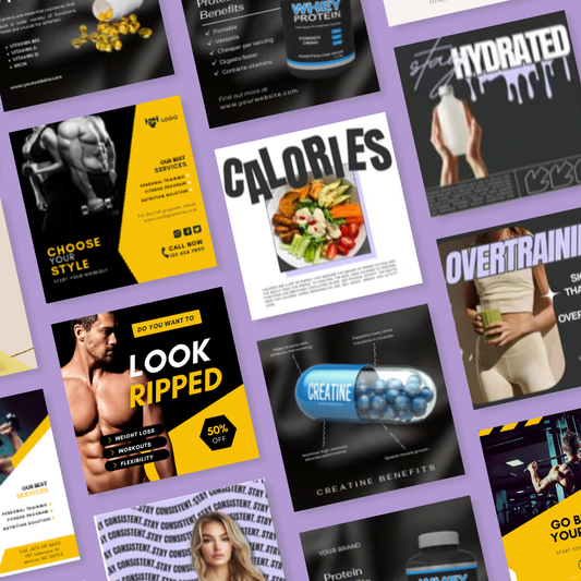 Elite Fitness Social Media Template Collection