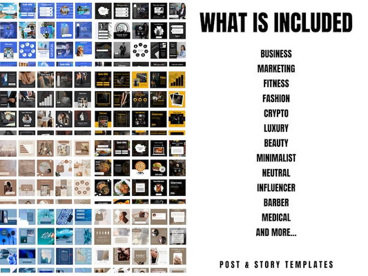 The Don Luxe Instagram Content Suite: 12,000 Elite Templates